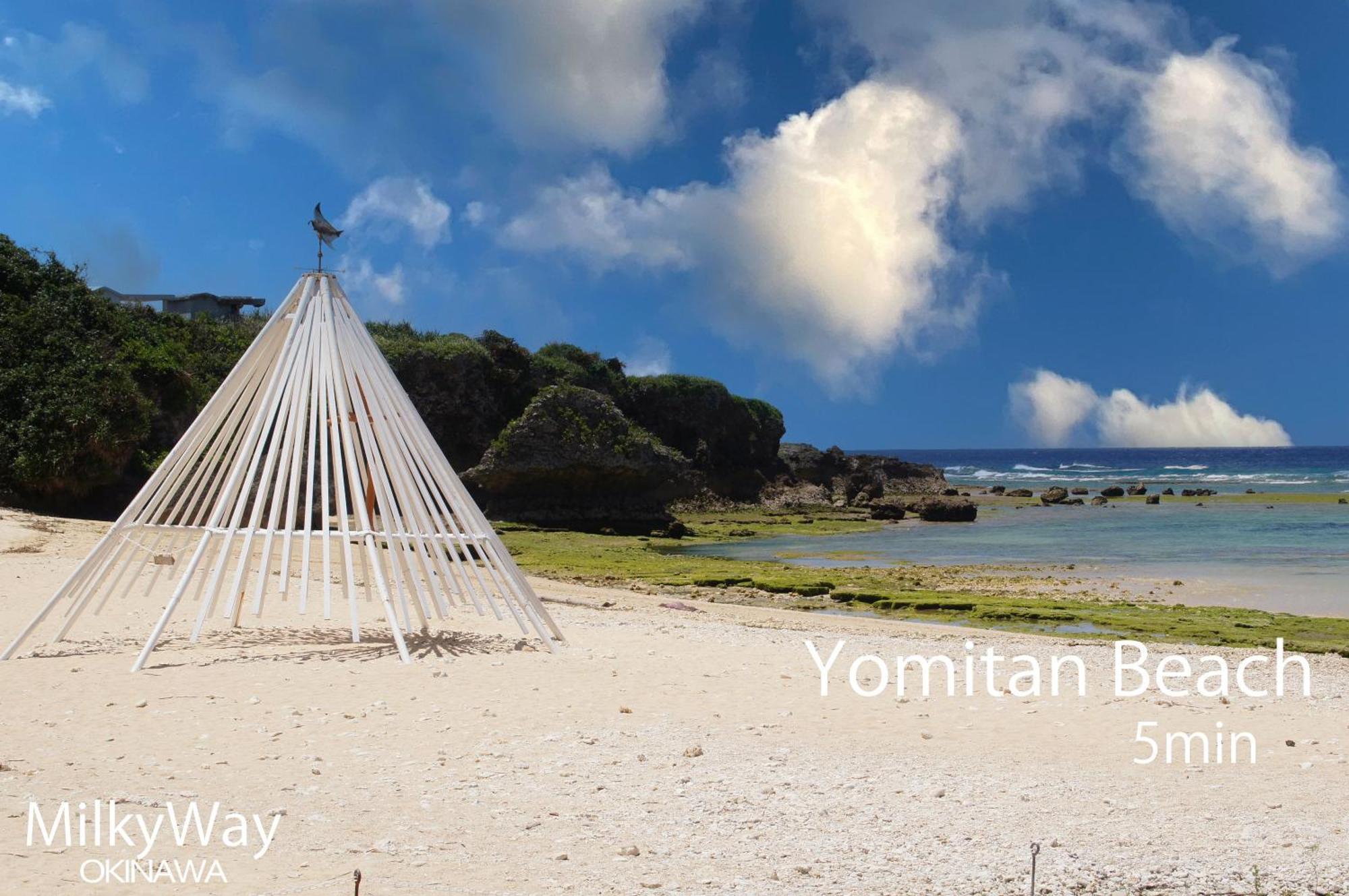 Okinawa Milky Way Villa Yomitan Buitenkant foto